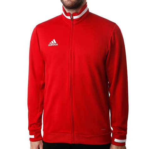 adidas trainingsjacke stehkragen rot weiß